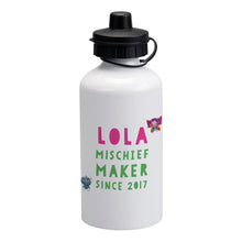 Load image into Gallery viewer, Uh Oh Milo! Mischief Maker since Personalised Water bottle