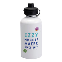 Load image into Gallery viewer, Uh Oh Milo! Mischief Maker since Personalised Water bottle