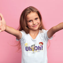 Load image into Gallery viewer, Uh Oh! Granny & The Kids - White T-Shirt