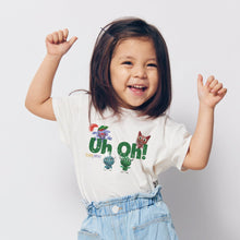 Load image into Gallery viewer, Uh Oh Milo! Mischief Makers White T-Shirt