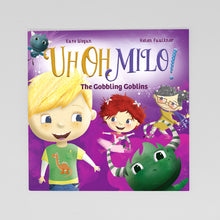 Load image into Gallery viewer, Uh Oh Milo! The Gobbling Goblins Storybook