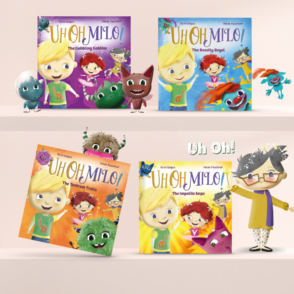 Uh Oh Milo! Original Storybooks 4 Book Bundle