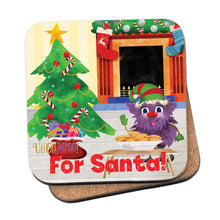 Load image into Gallery viewer, Uh Oh Milo! For Santa Coaster
