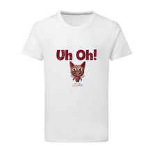 Load image into Gallery viewer, Uh Oh Milo! Impolite Imps White T-Shirt
