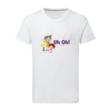 Load image into Gallery viewer, Uh Oh! Granny &amp; The Kids - White T-Shirt
