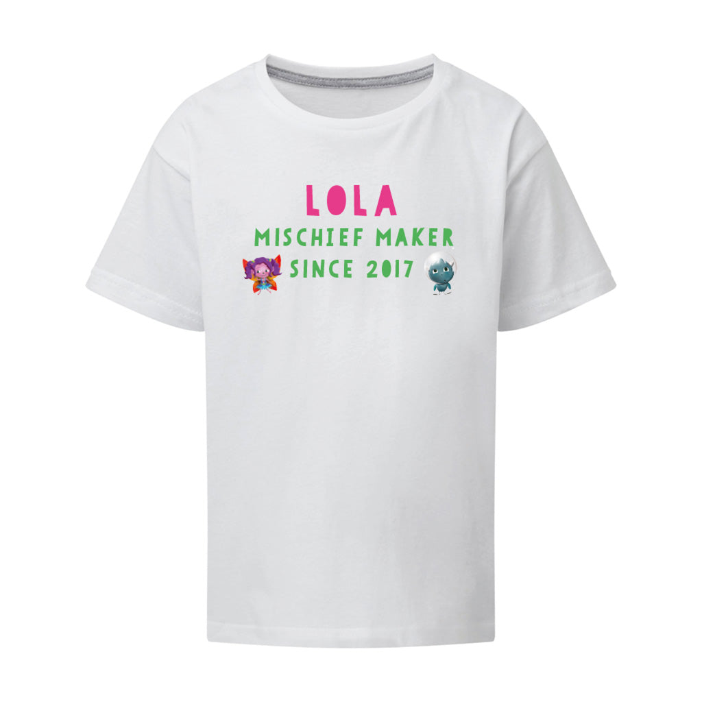 Uh Oh Milo! Mischief Maker Since Personalised T-Shirt