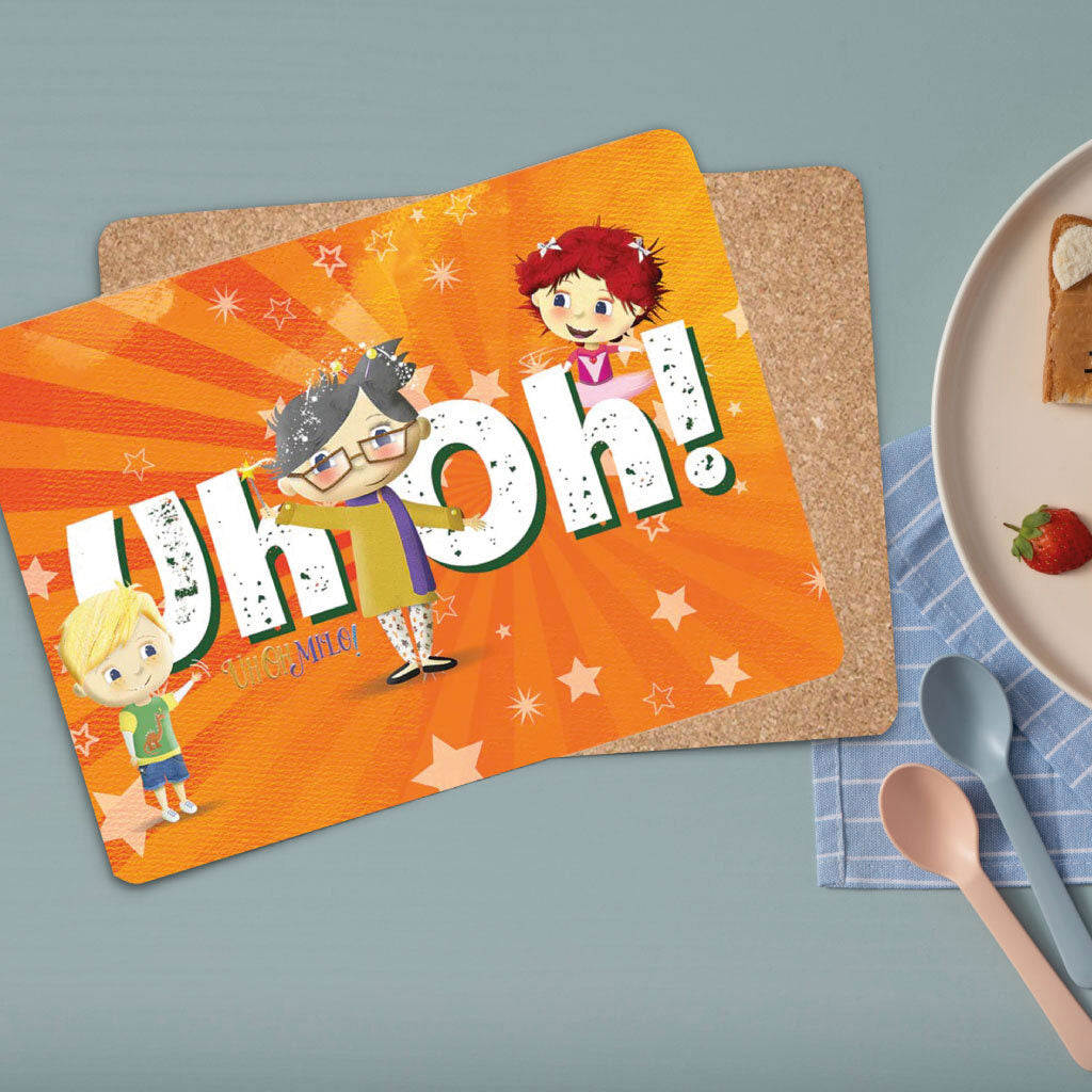 Uh Oh! Granny & The Kids Placemat